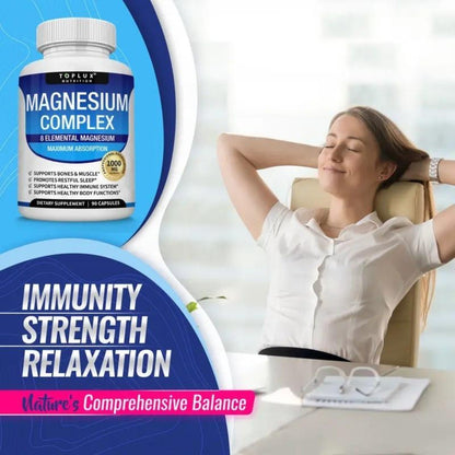 8-in-1 Advanced Magnesium Complex Supplement