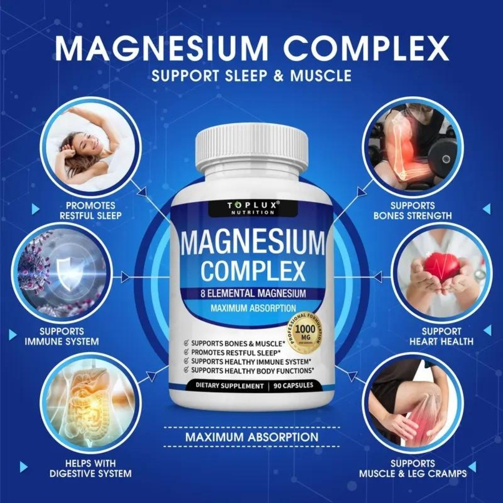 8-in-1 Advanced Magnesium Complex Supplement